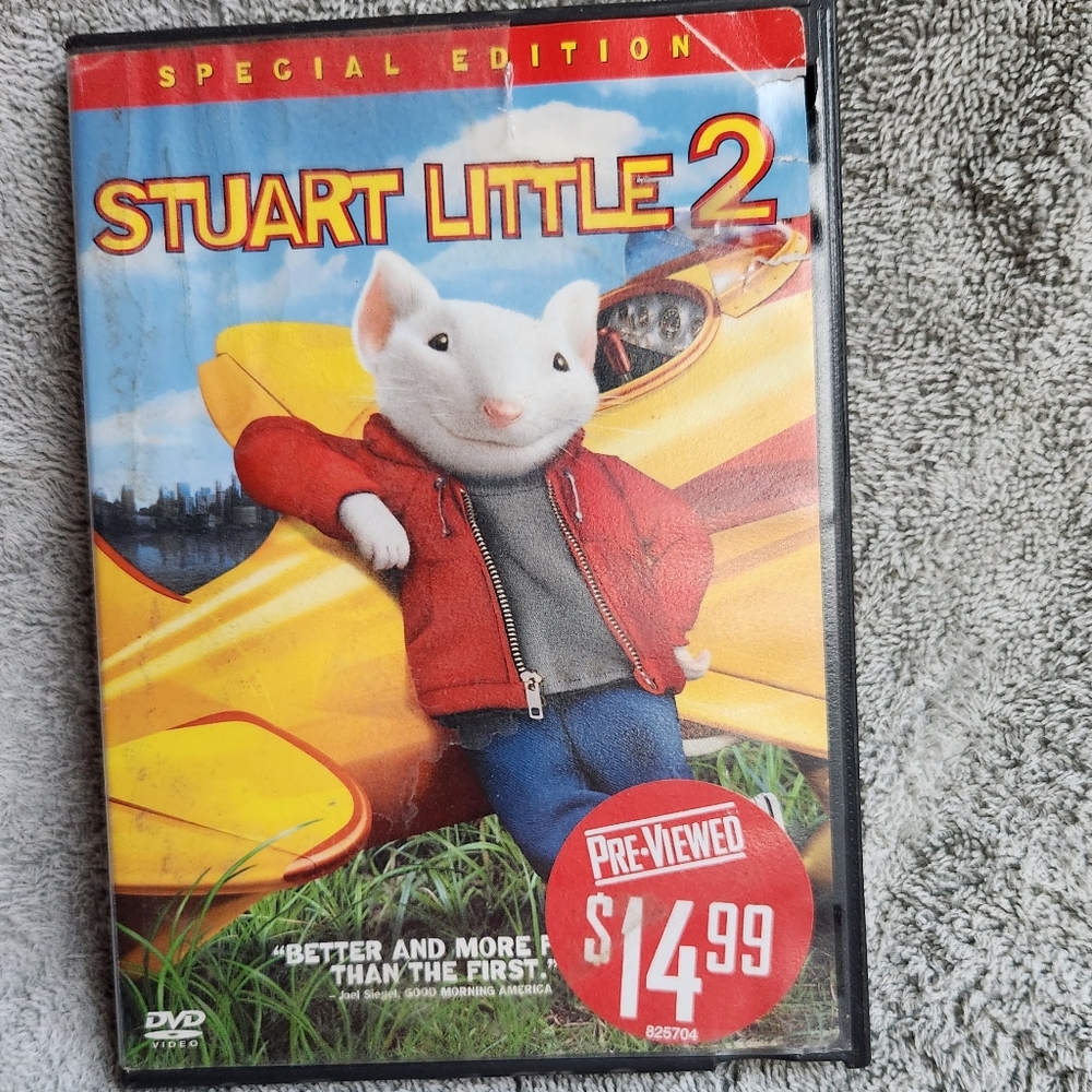 Stuart Little 2 (DVD, 2002) Special Edition